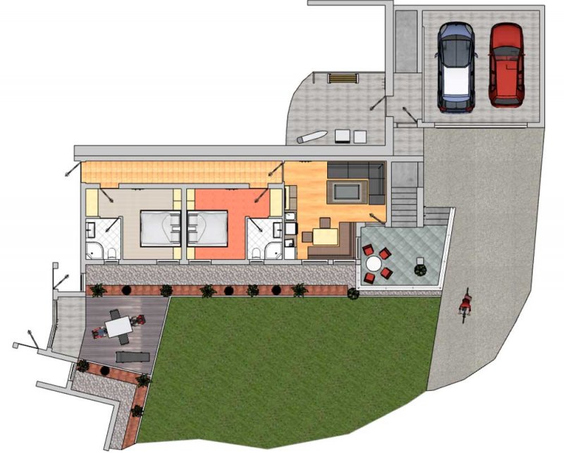 08-grundriss-ferienwohnung-erdgeschoss-axo